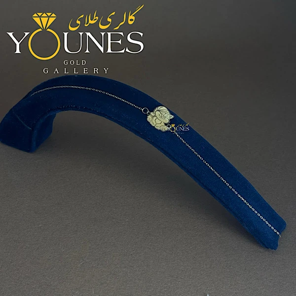دستبند تمام طلا حکاکی خرس